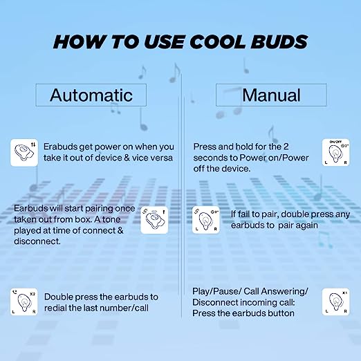 Coolpad Cool Bass Bluetooth Truly Wireless in Ear Earbuds with Mic (Blue) Coolpad Cool Bass Bluetooth Truly Wireless in Ear Earbuds with Mic (Blue)